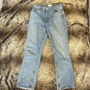 AGOLDE Relaxed High-Rise Bootcut Jeans